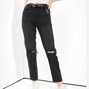 American Eagle Mom Straight Jeans